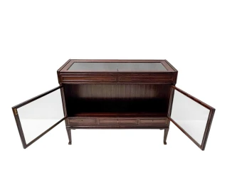 Art Deco Amsterdamse School Vitrine or display cabinet by Napoleon Le Grand